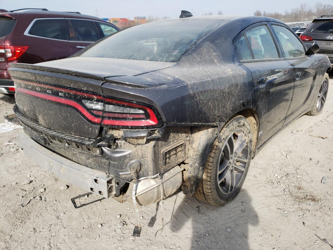 Photo 4 from auction – 2019 DODGE CHARGER SX with VIN 2C3CDXJG9KH631113