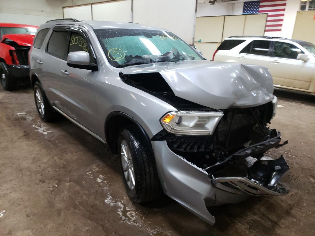 DODGE DURANGO SX 2017 with VIN 1C4RDJAG5HC623539 - Photo from auction