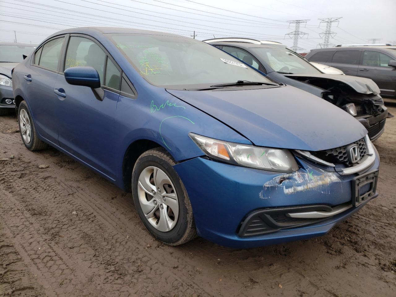 HONDA CIVIC LX 2015 with VIN 19XFB2F51FE026366 - Photo from auction
