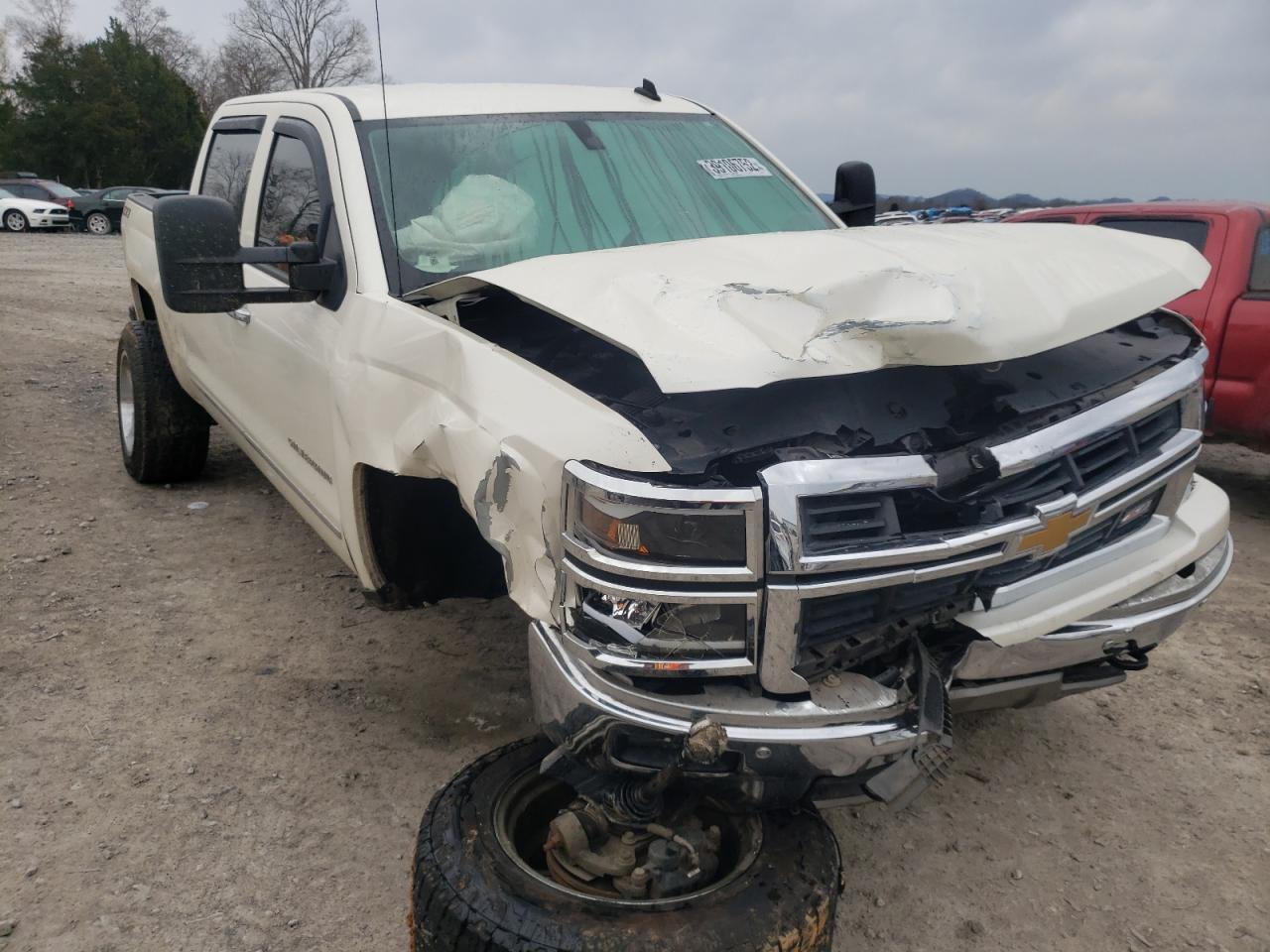CHEVROLET SILVERADO 2014 with VIN 3GCUKSEC3EG497347 - Photo from auction