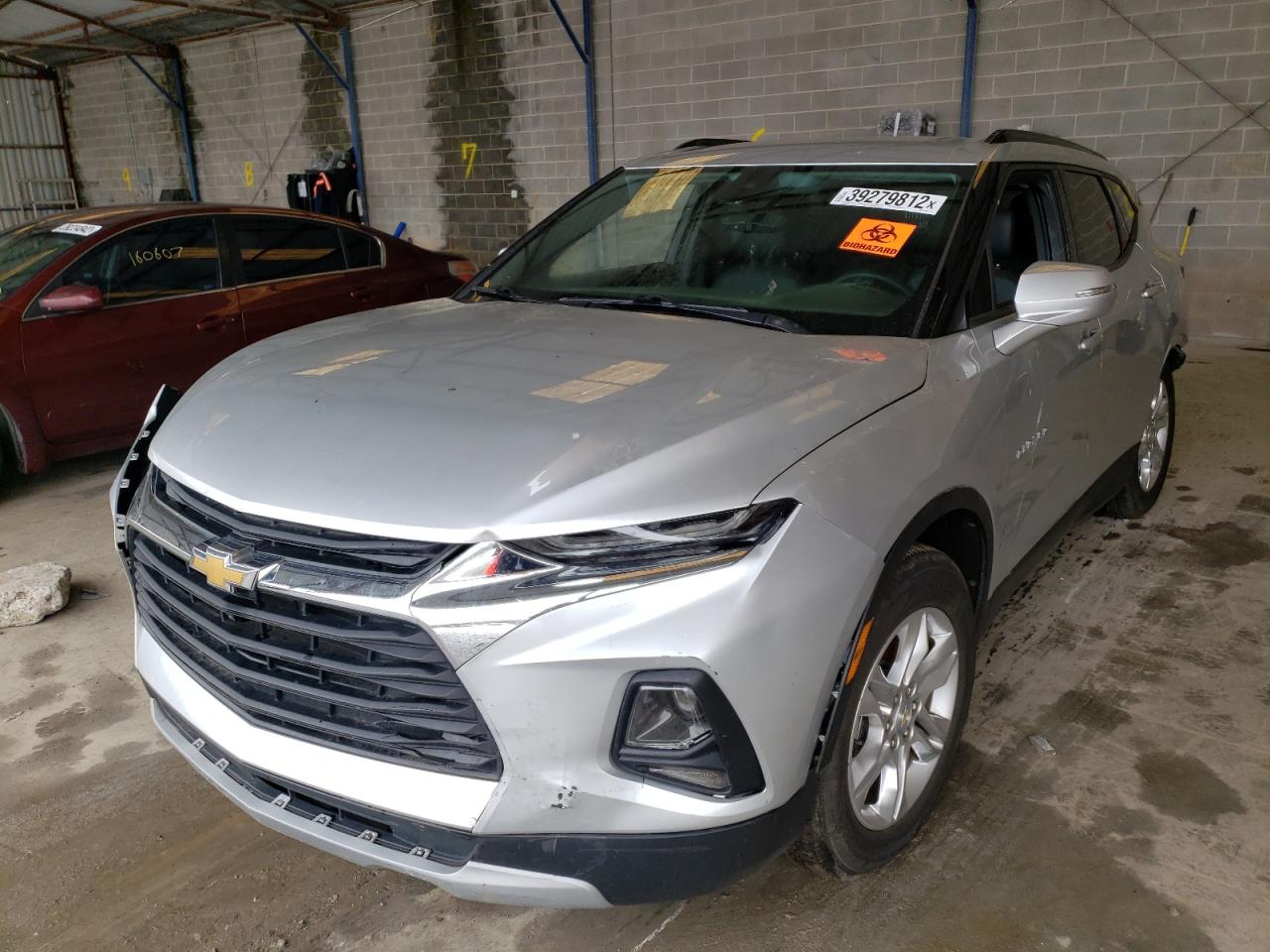 Photo 2 from auction – 2020 CHEVROLET BLAZER 3LT with VIN 3GNKBDR4XLS623162