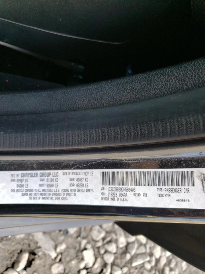 Photo 10 from auction – 2013 CHRYSLER 200 TOURIN with VIN 1C3CCBBB9DN580408