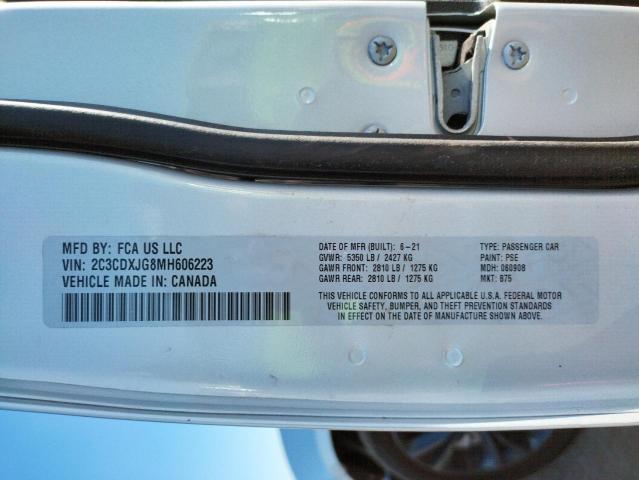 Photo 10 from auction – 2021 DODGE CHARGER SX with VIN 2C3CDXJG8MH606223
