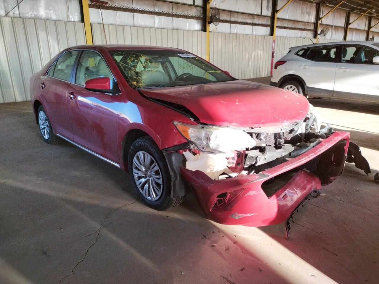 TOYOTA CAMRY L 2014 with VIN 4T4BF1FK8ER433590 - Photo from auction