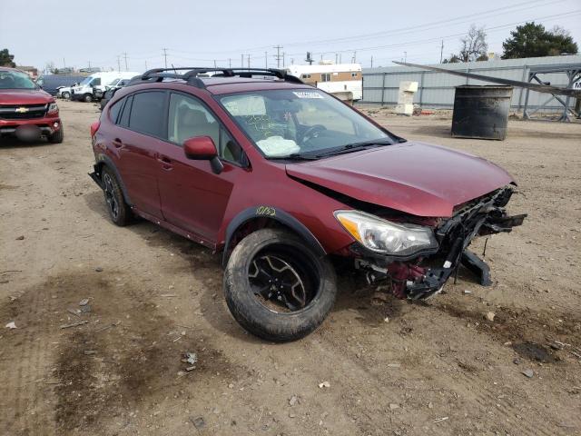 SUBARU XV CROSSTR 2014 with VIN JF2GPACC3E8245424 - Photo from auction
