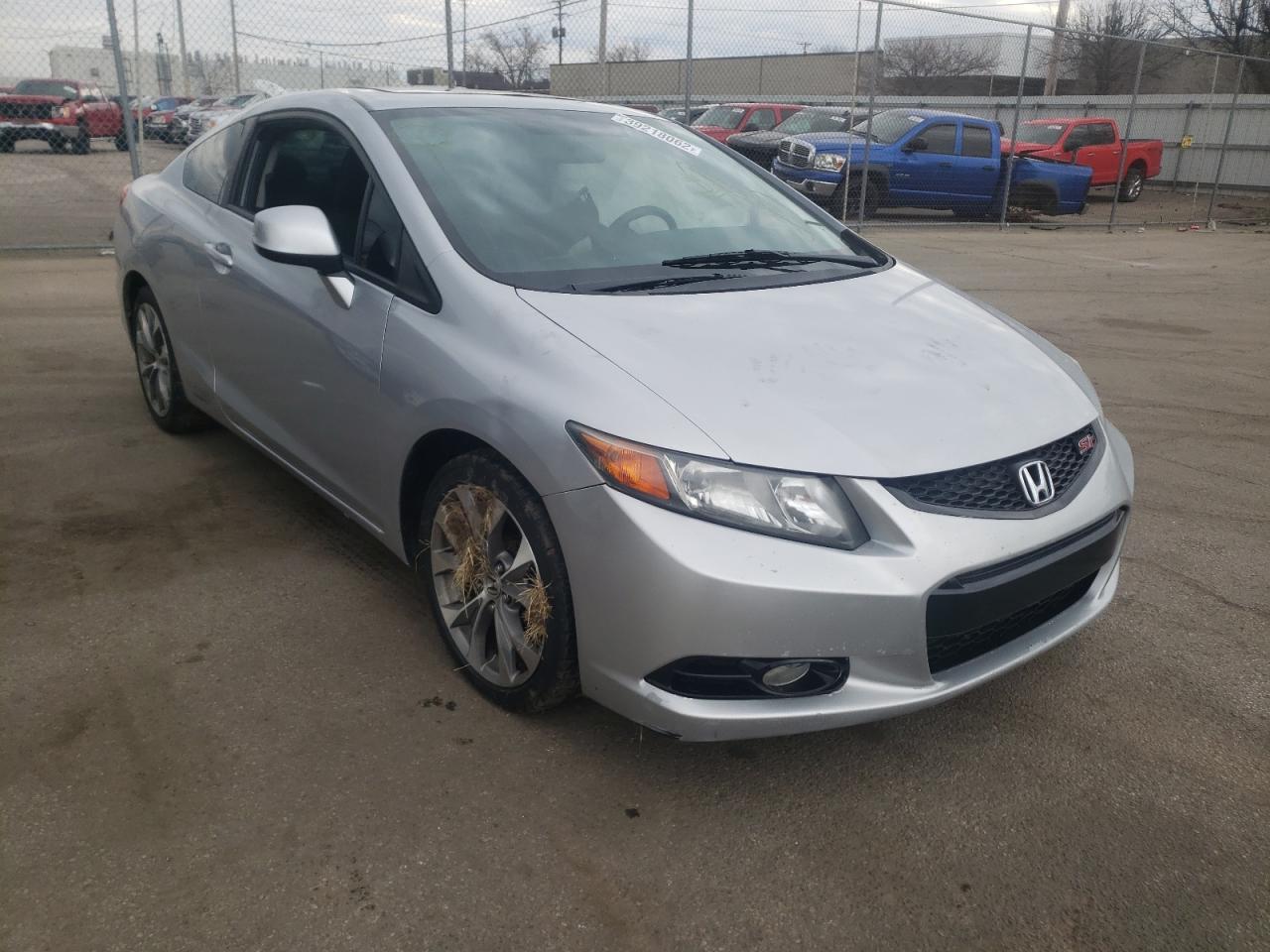 HONDA CIVIC SI 2012 with VIN 2HGFG4A55CH704736 - Photo from auction