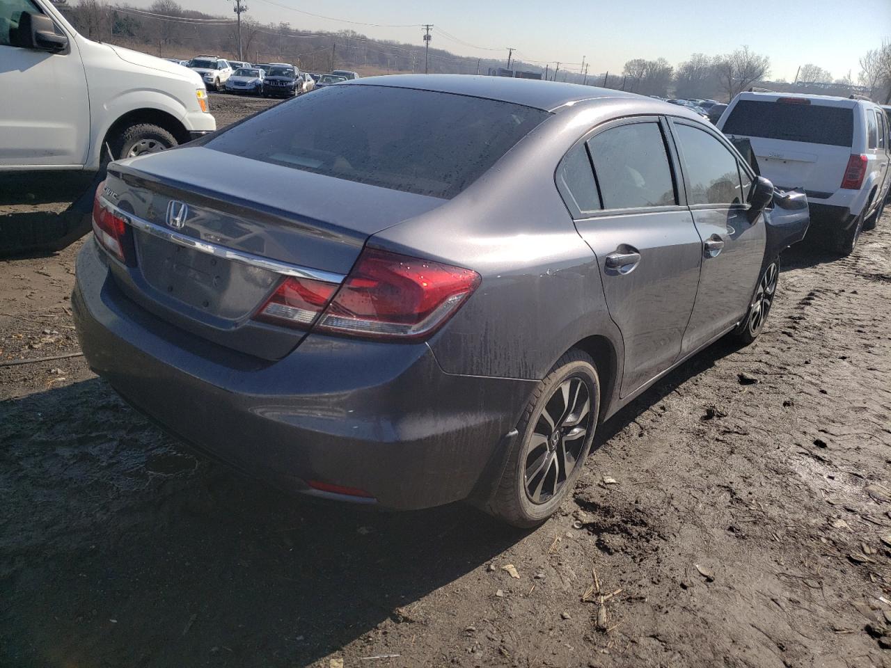 Photo 4 from auction – 2014 HONDA CIVIC EX with VIN 2HGFB2F85EH556354