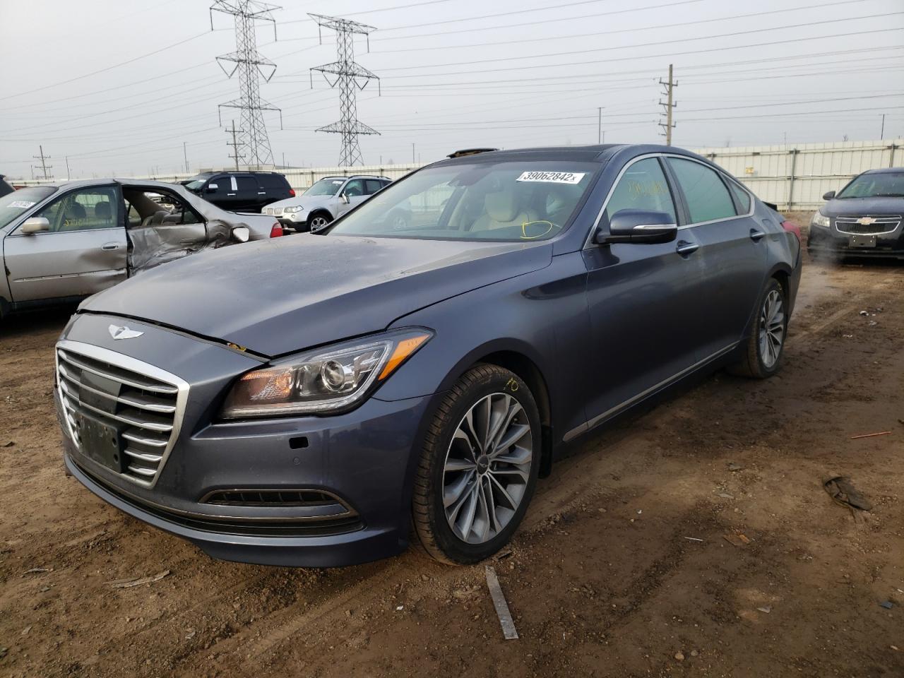 Photo 2 from auction – 2015 HYUNDAI GENESIS 3. with VIN KMHGN4JE3FU102861