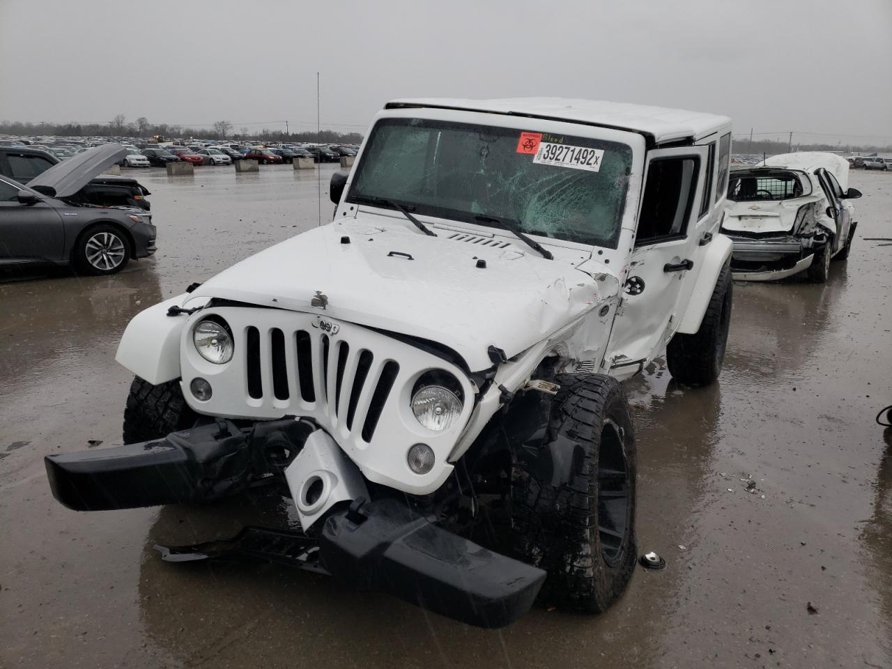 Photo 2 from auction – 2015 JEEP WRANGLER U with VIN 1C4BJWEG0FL505283