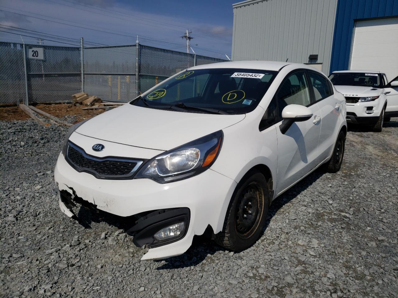 Photo 2 from auction – 2014 KIA RIO EX with VIN KNADN4A39E6380413