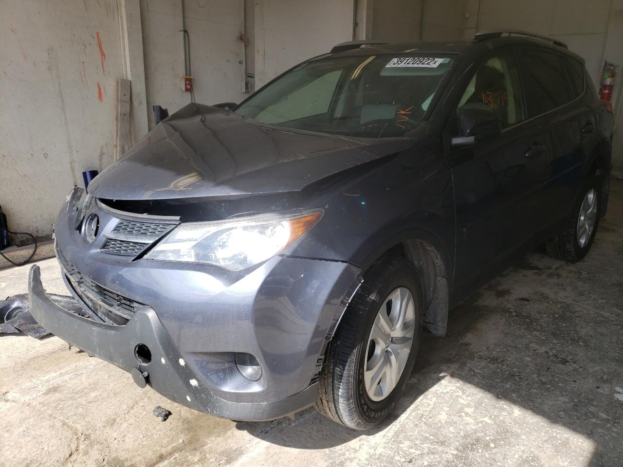 Photo 2 from auction – 2013 TOYOTA RAV4 LE with VIN JTMZFREV3DD013418