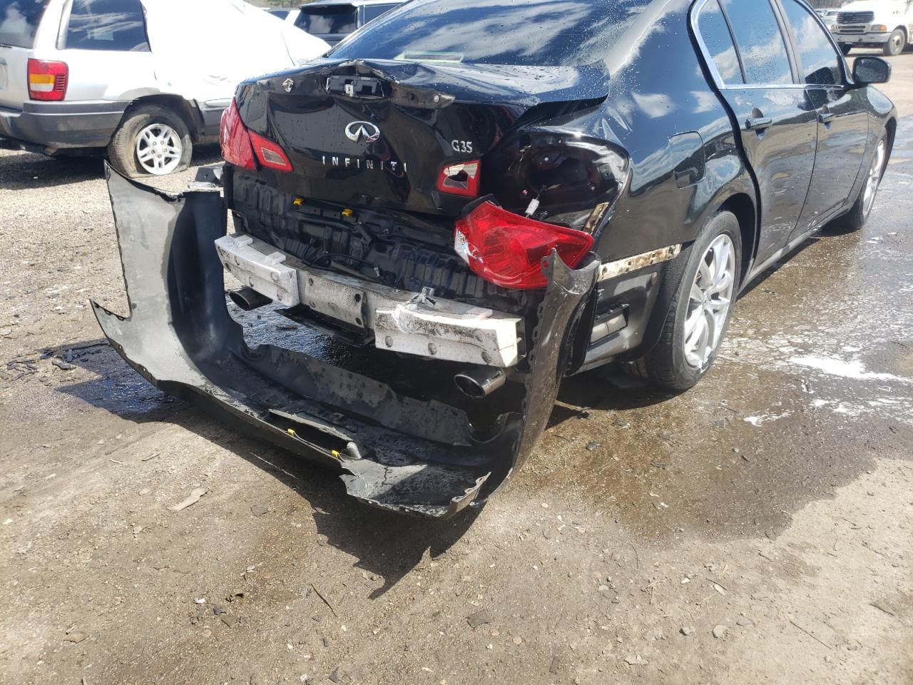 Photo 9 from auction – 2008 INFINITI G35 with VIN JNKBV61E68M201654