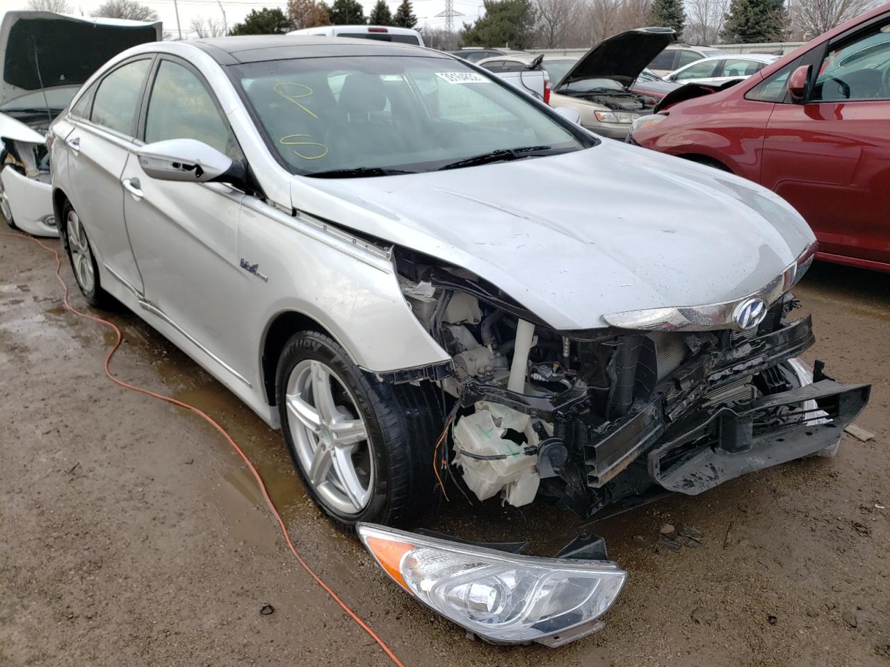 Photo 1 from auction – 2015 HYUNDAI SONATA HYB with VIN KMHEC4A4XFA120487