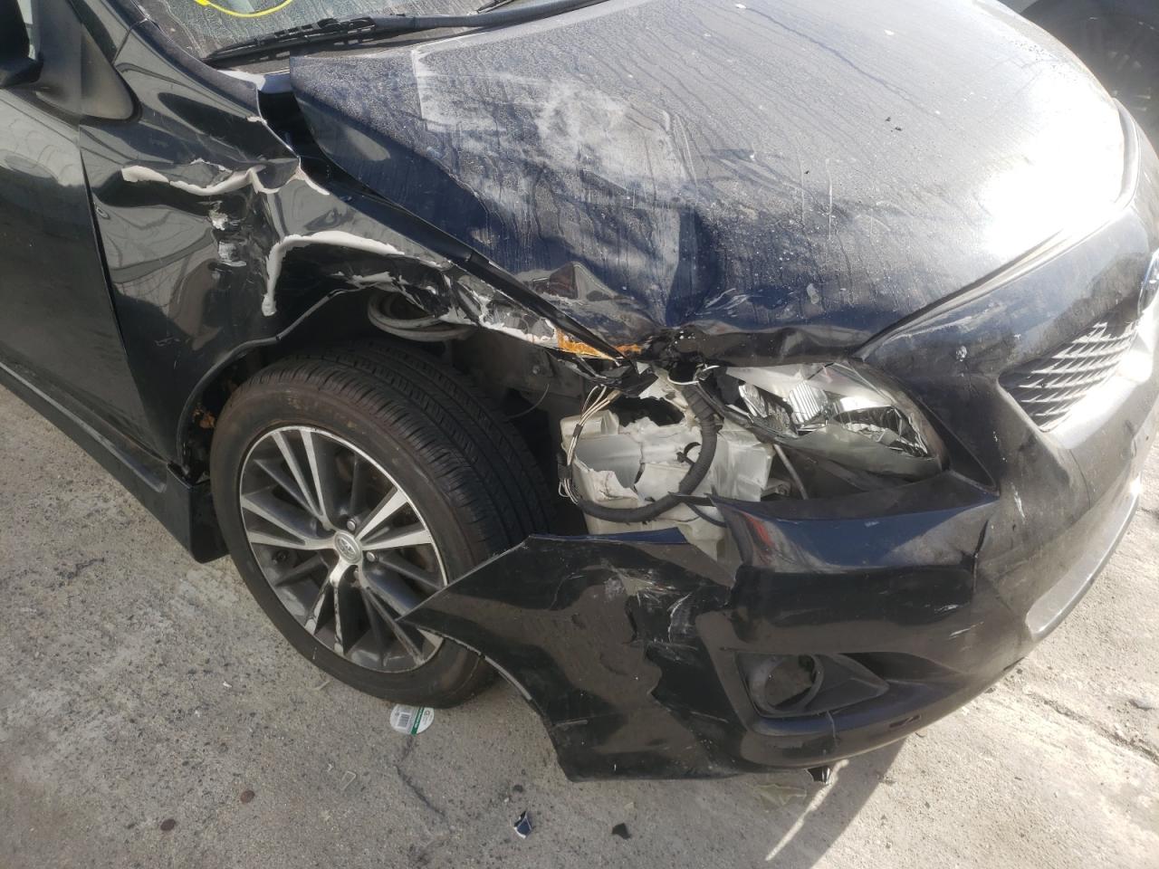 Photo 9 from auction – 2009 TOYOTA COROLLA BA with VIN 1NXBU40EX9Z047005