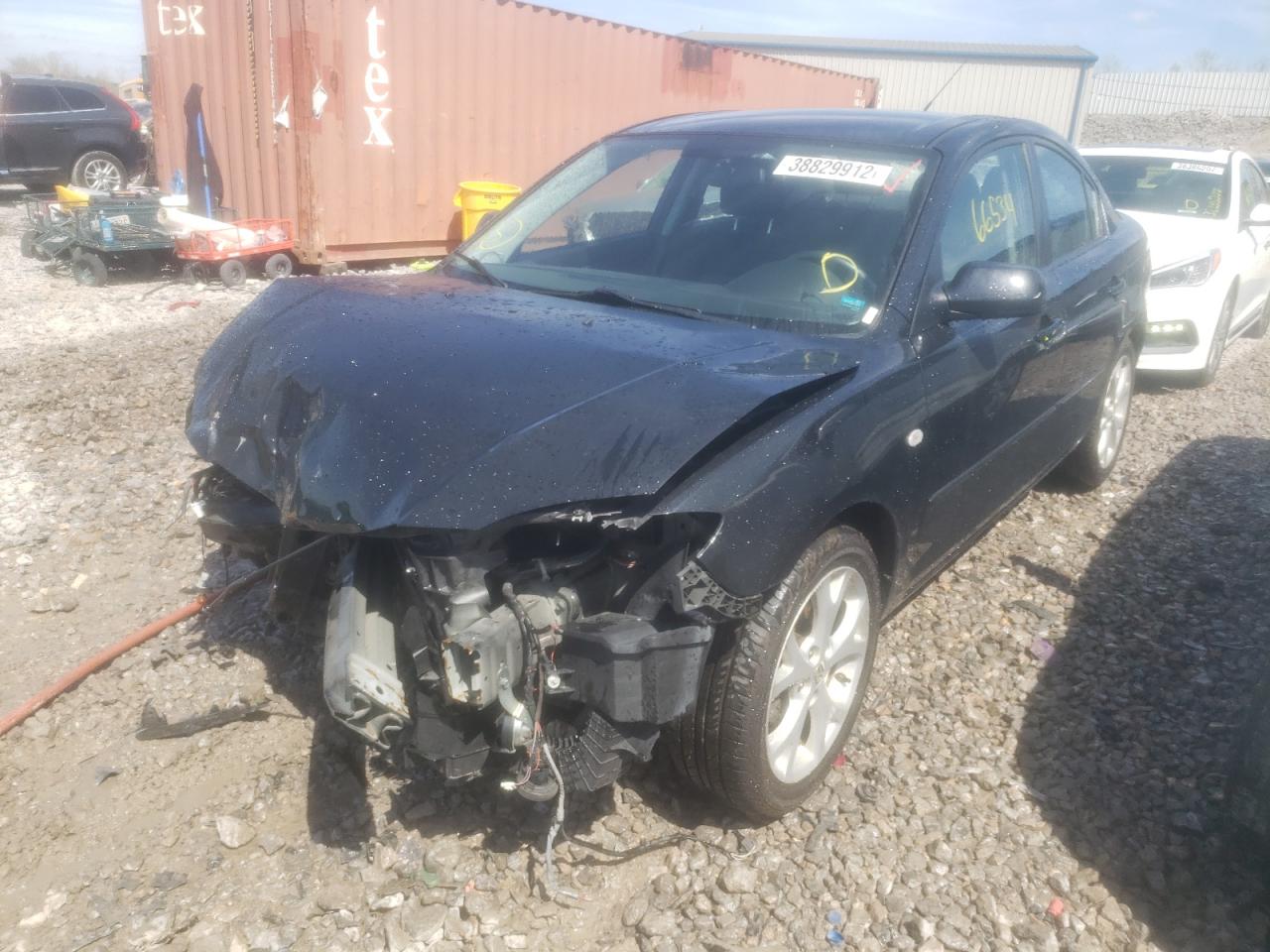 Photo 2 from auction – 2008 MAZDA 3 I with VIN JM1BK32F581181964