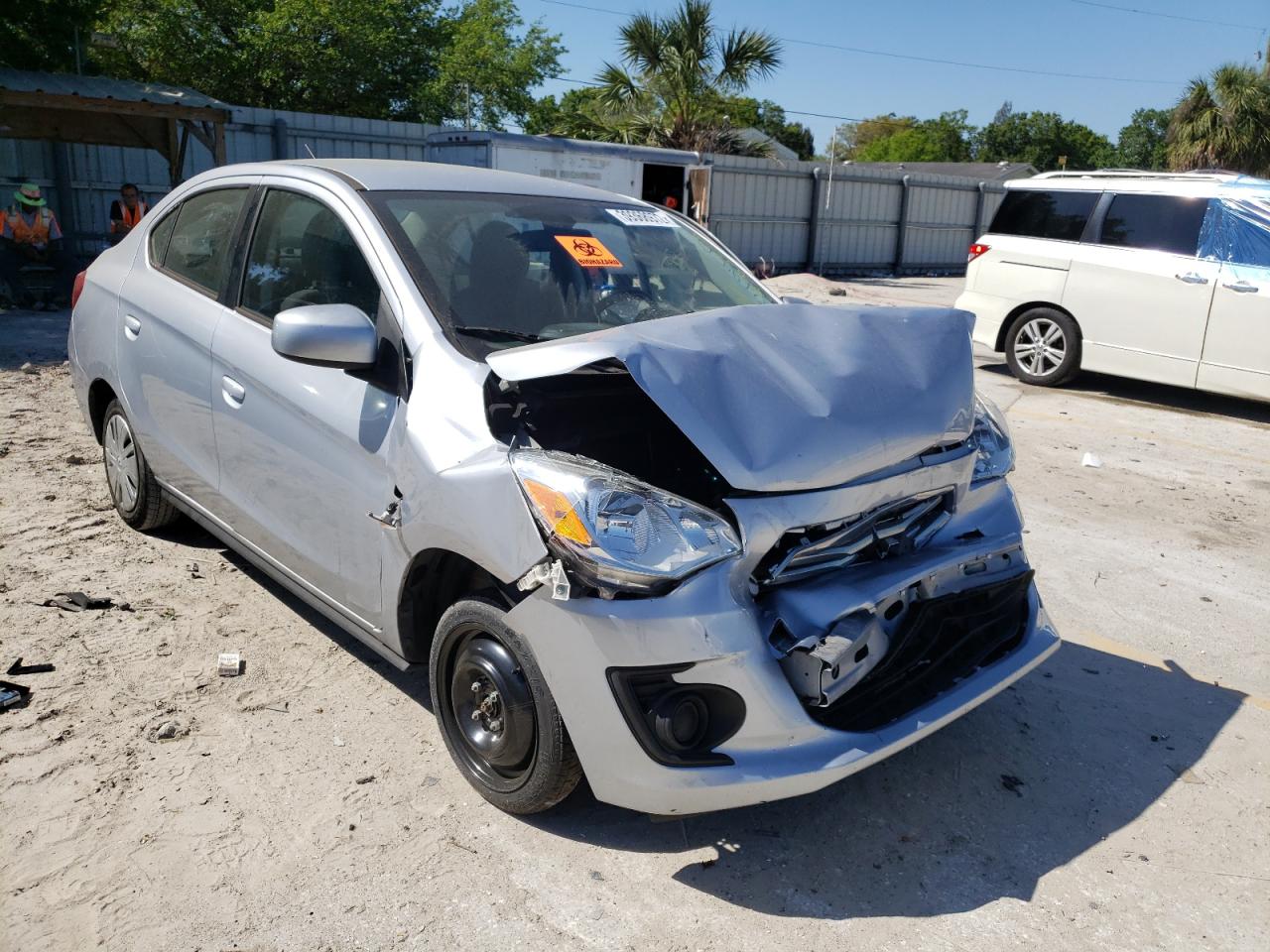 MITSUBISHI MIRAGE G4 2019 with VIN ML32F3FJ2KHF04469 - Photo from auction