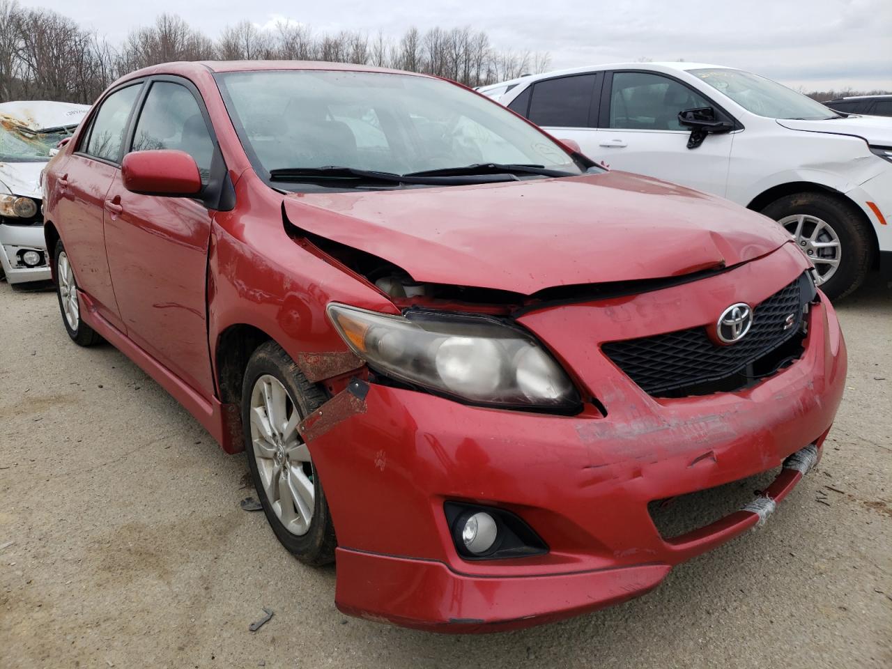 TOYOTA COROLLA BA 2010 with VIN 2T1BU4EE8AC462581 - Photo from auction