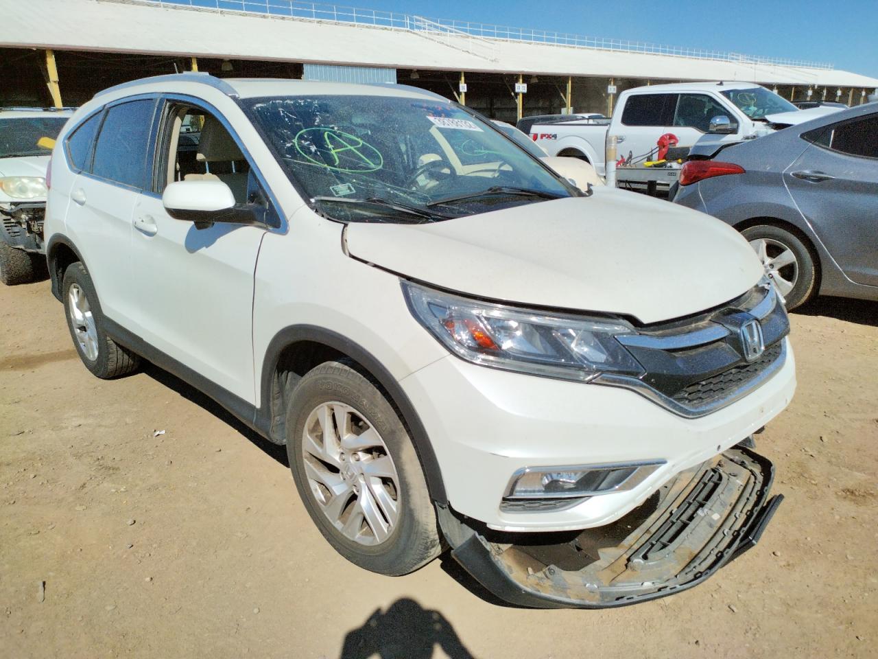 Photo 1 from auction – 2015 HONDA CR-V EXL with VIN 5J6RM4H73FL017400