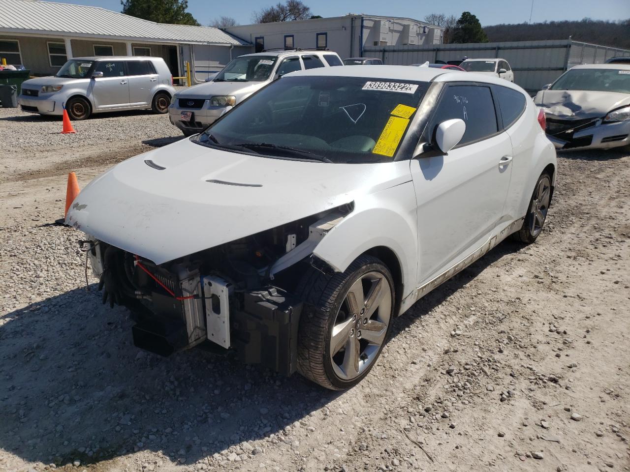 Photo 2 from auction – 2013 HYUNDAI VELOSTER T with VIN KMHTC6AE9DU169848