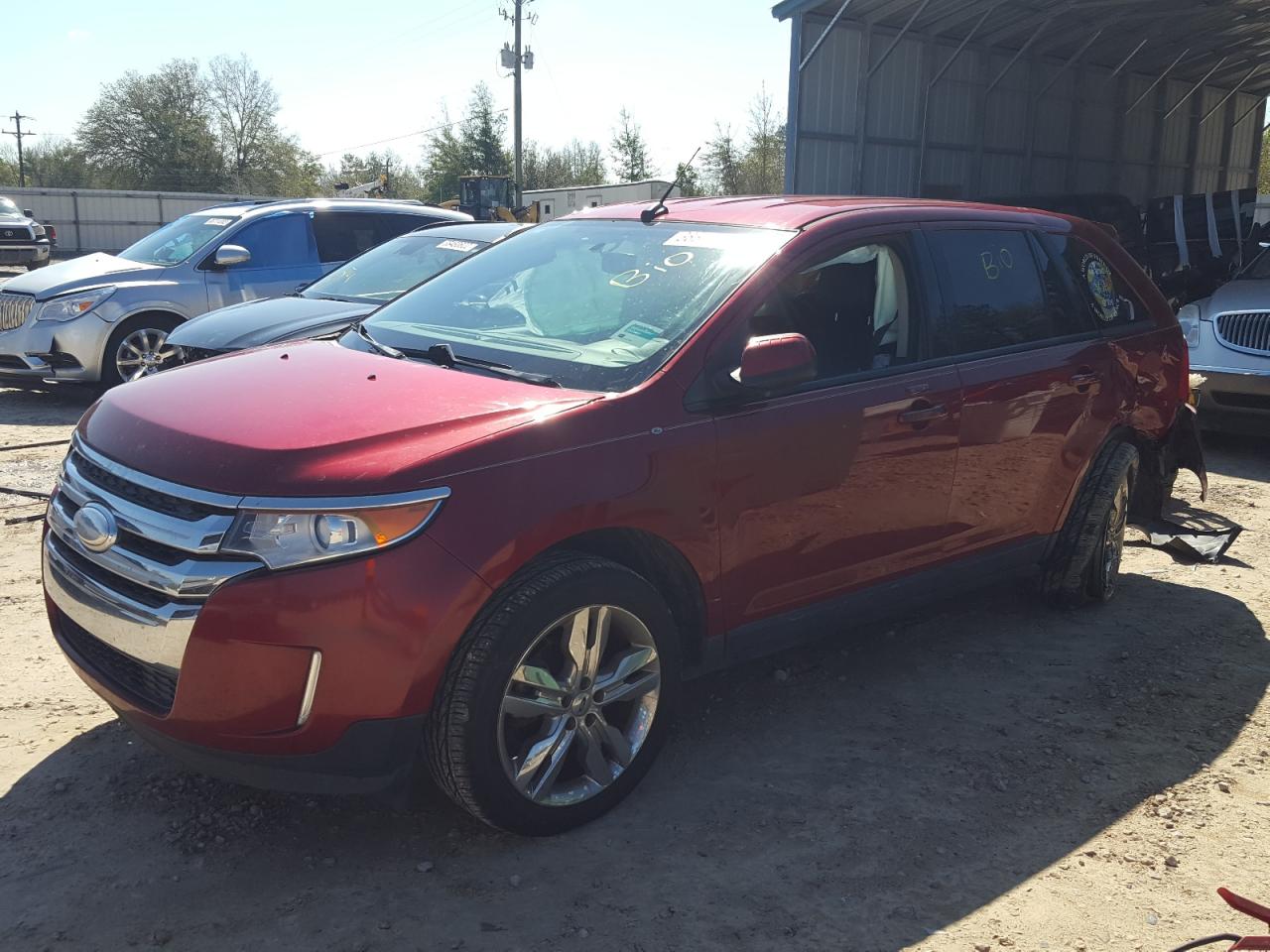 Photo 2 from auction – 2013 FORD EDGE SEL with VIN 2FMDK3JC3DBB81665