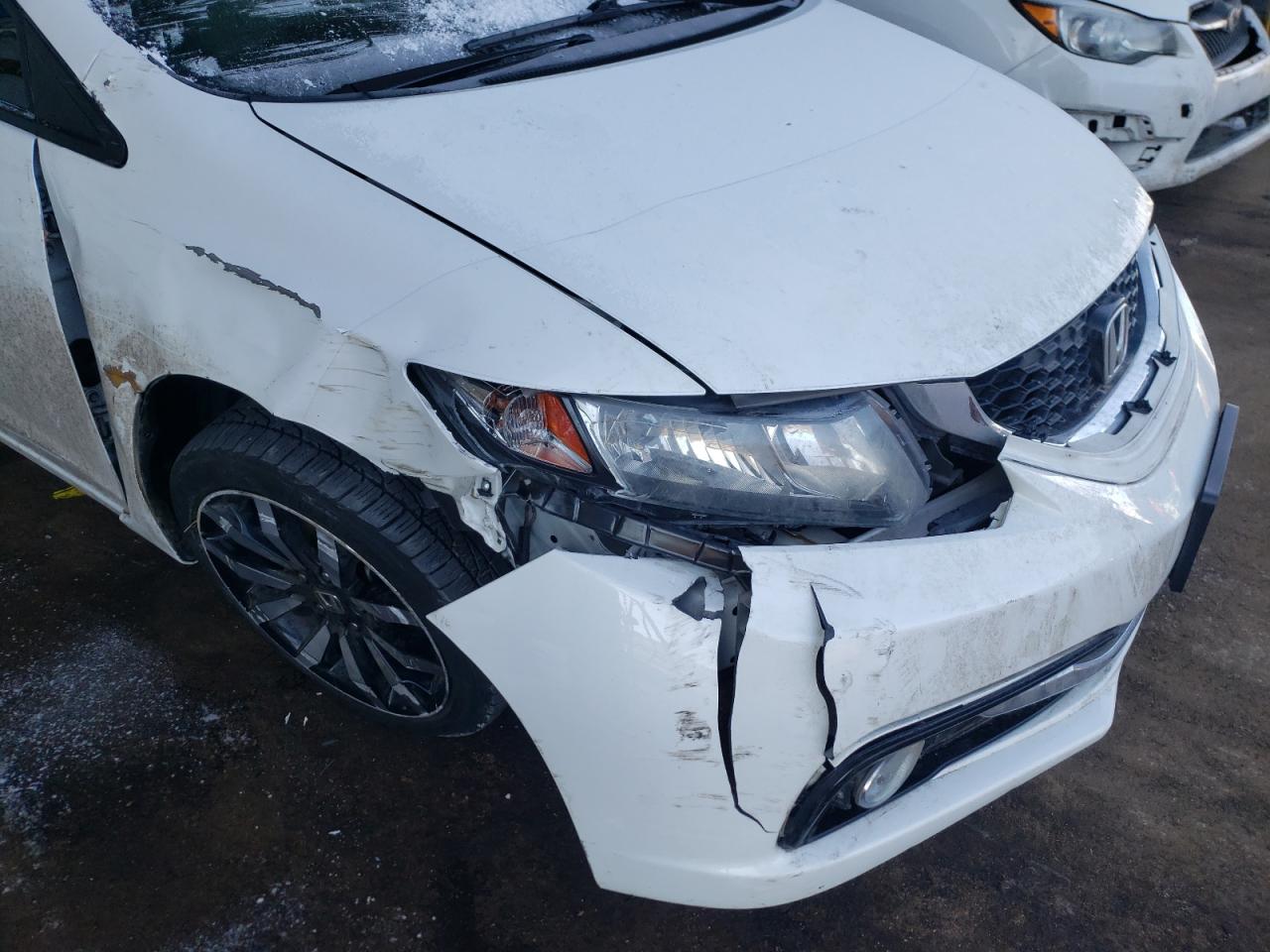 Photo 9 from auction – 2014 HONDA CIVIC EXL with VIN 19XFB2F95EE014478