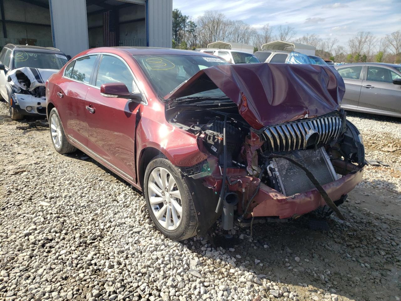 BUICK LACROSSE 2016 with VIN 1G4GB5G35GF174851 - Photo from auction
