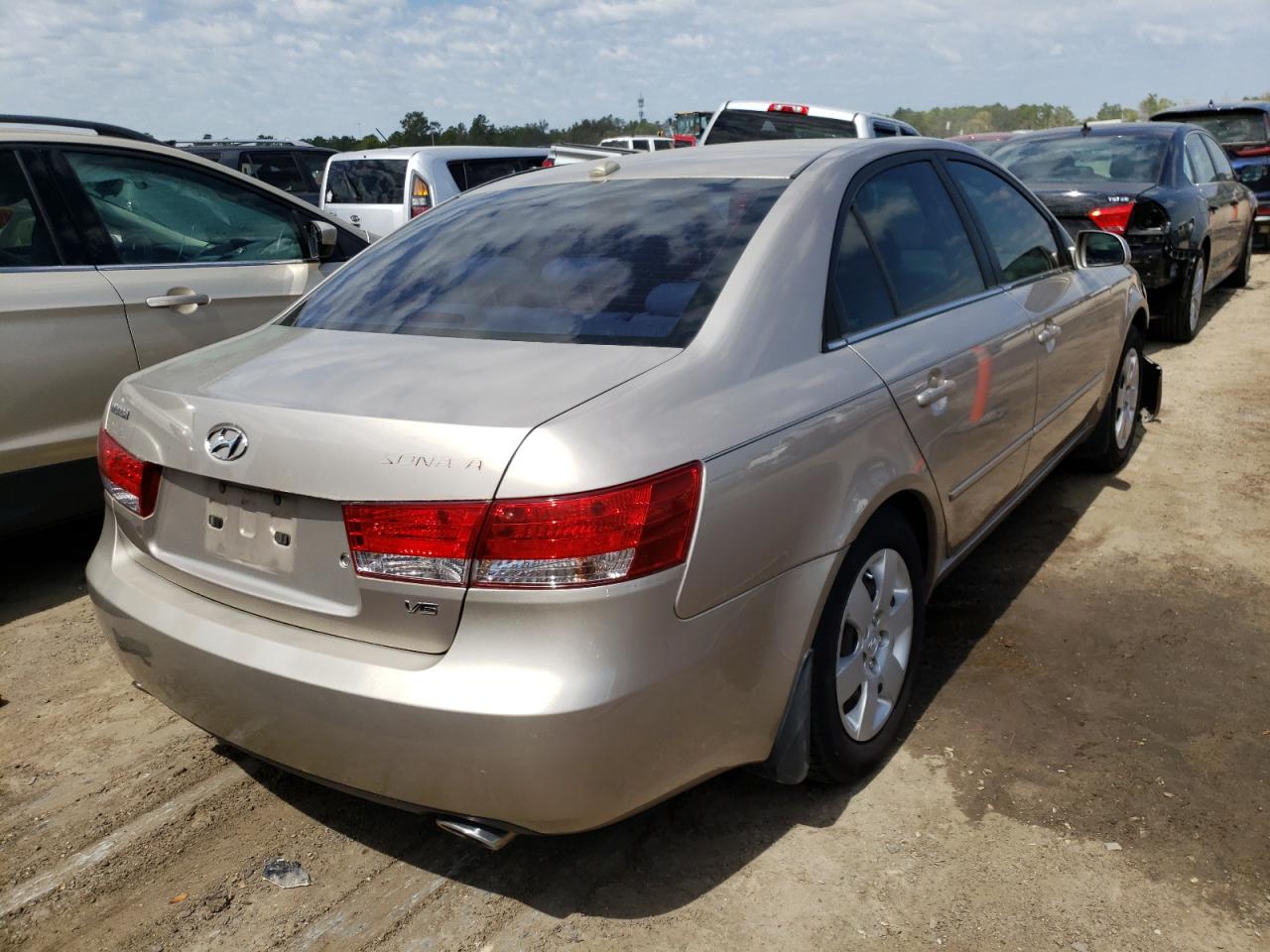 Photo 4 from auction – 2008 HYUNDAI SONATA GLS with VIN 5NPET46F68H357293