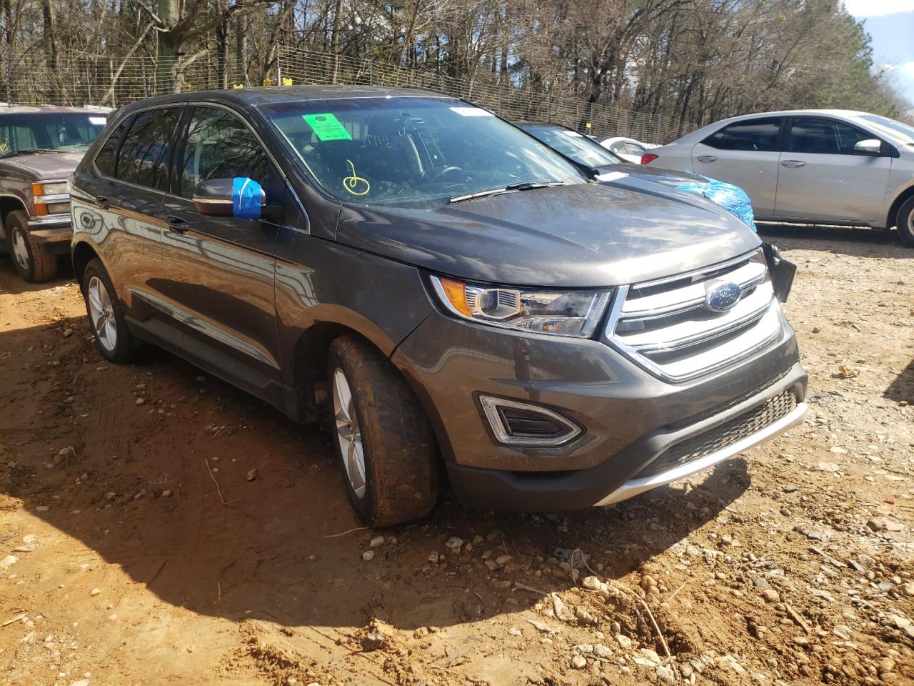 FORD EDGE SEL 2018 with VIN 2FMPK3J93JBB93134 - Photo from auction