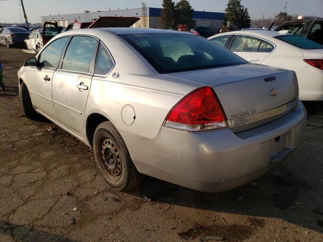Photo 3 from auction – 2008 CHEVROLET IMPALA LS with VIN 2G1WB58N189102791