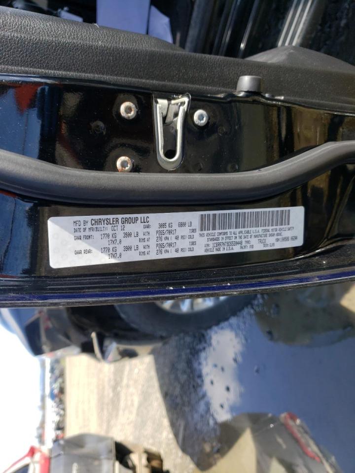 Photo 10 from auction – 2013 RAM 1500 LARAM with VIN 1C6RR7NT9DS520448