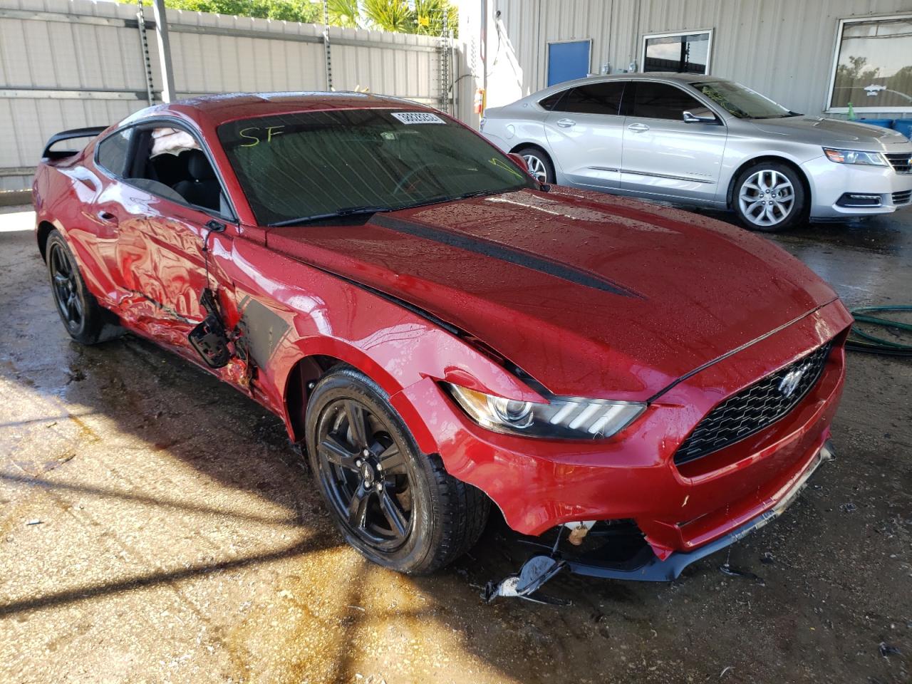FORD MUSTANG 2015 with VIN 1FA6P8AM1F5390713 - Photo from auction