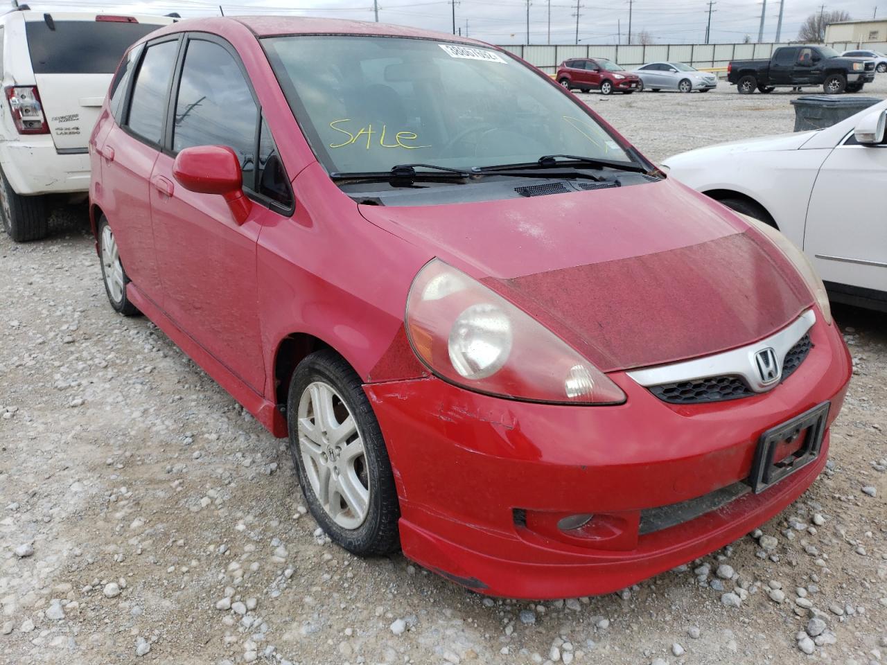 Photo 1 from auction – 2007 HONDA FIT S with VIN JHMGD38697S040913