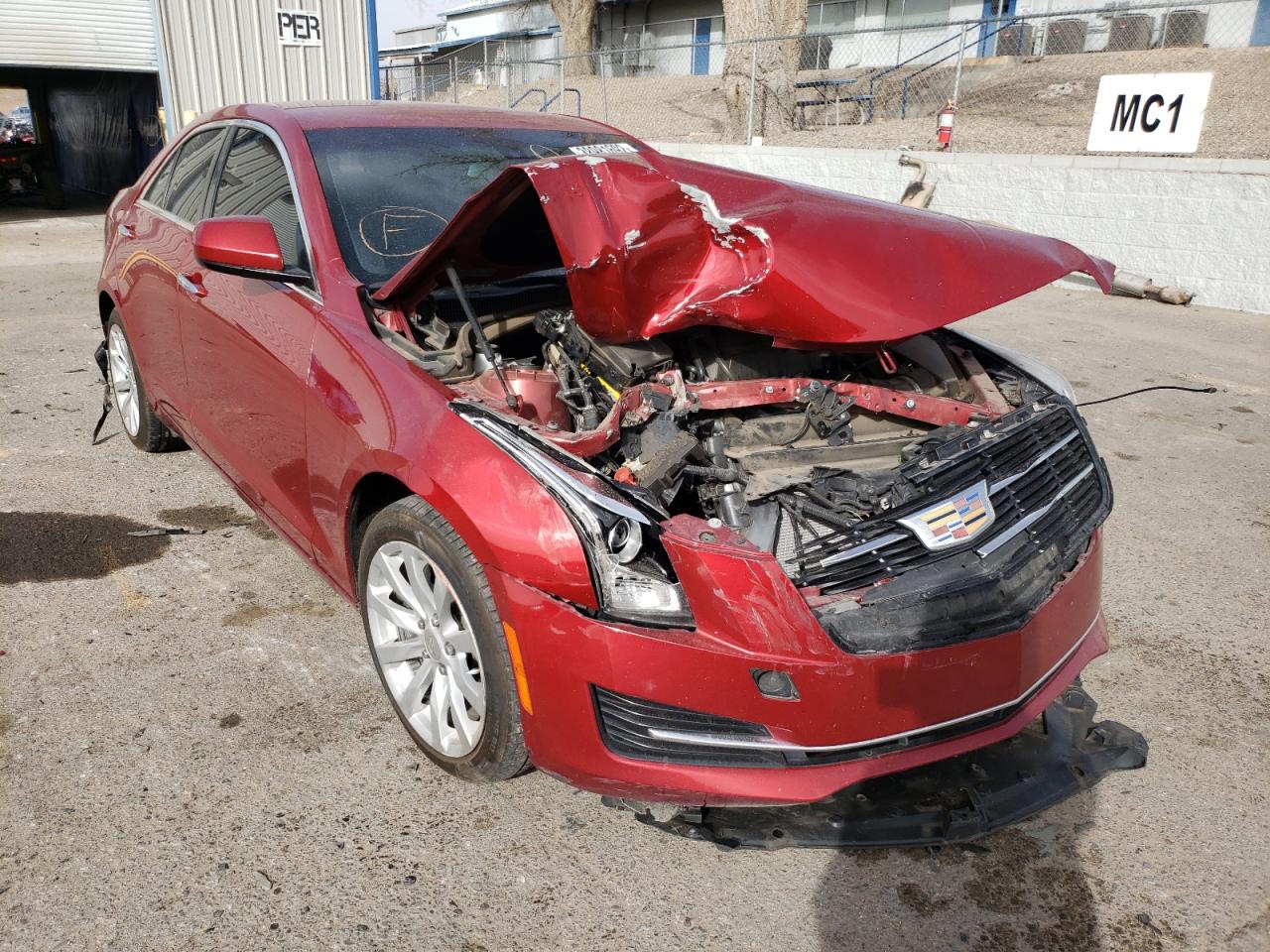 CADILLAC ATS 2017 with VIN 1G6AA5RX2H0207874 - Photo from auction