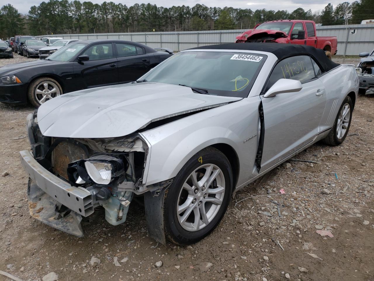 Photo 2 from auction – 2013 CHEVROLET CAMARO LT with VIN 2G1FB3D32D9115553