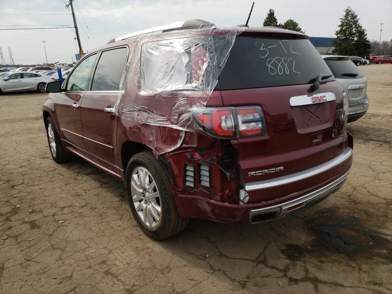 Photo 3 from auction – 2016 GMC ACADIA DEN with VIN 1GKKRTKDXGJ278882