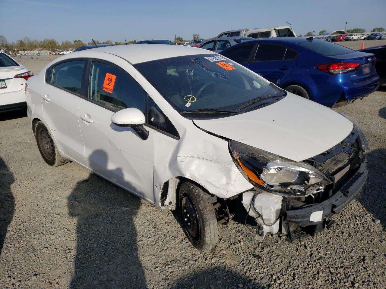 Photo 1 from auction – 2017 KIA RIO LX with VIN KNADM4A30H6037948