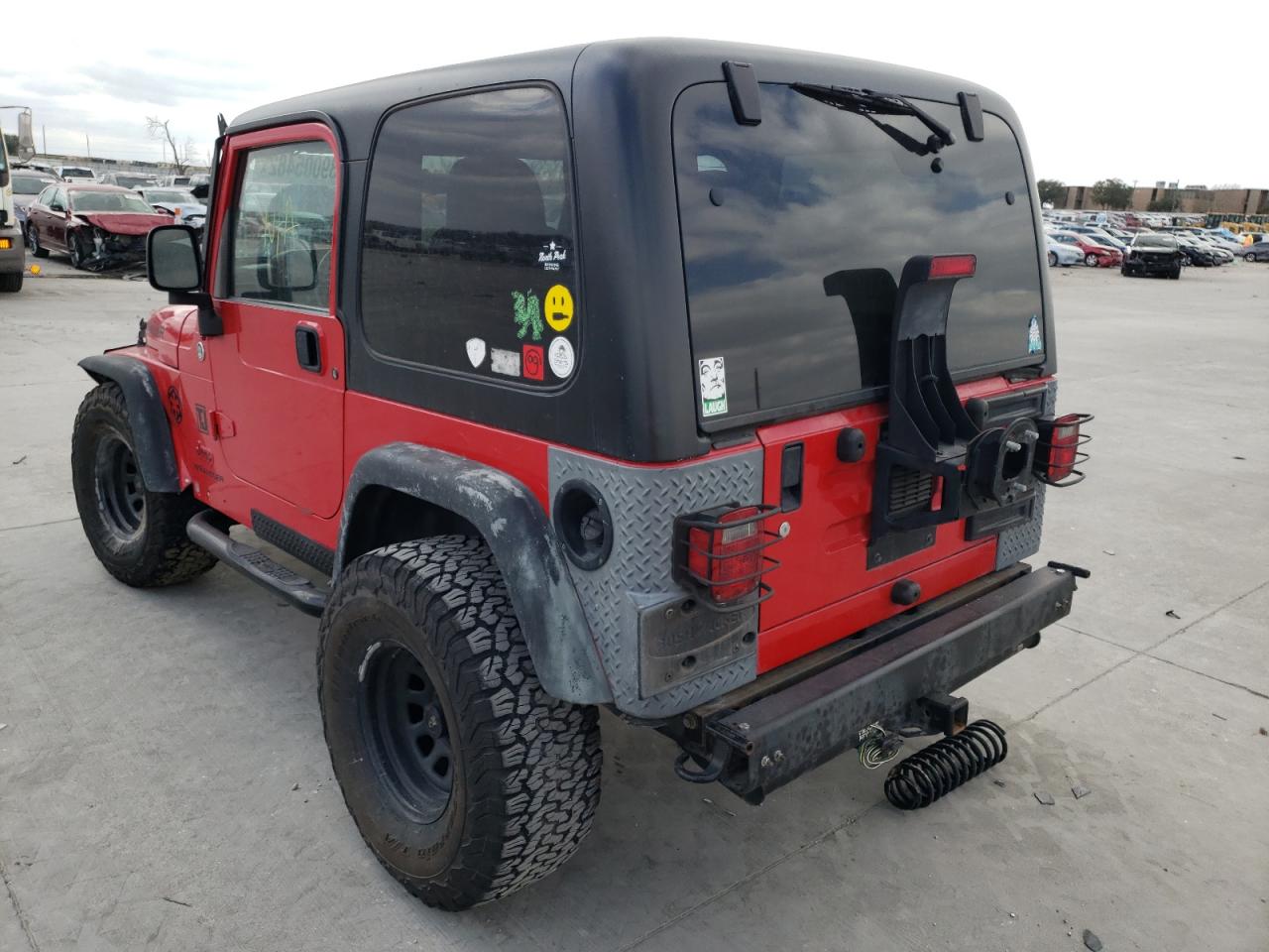 Photo 3 from auction – 2006 JEEP WRANGLER X with VIN 1J4FA39S46P722529