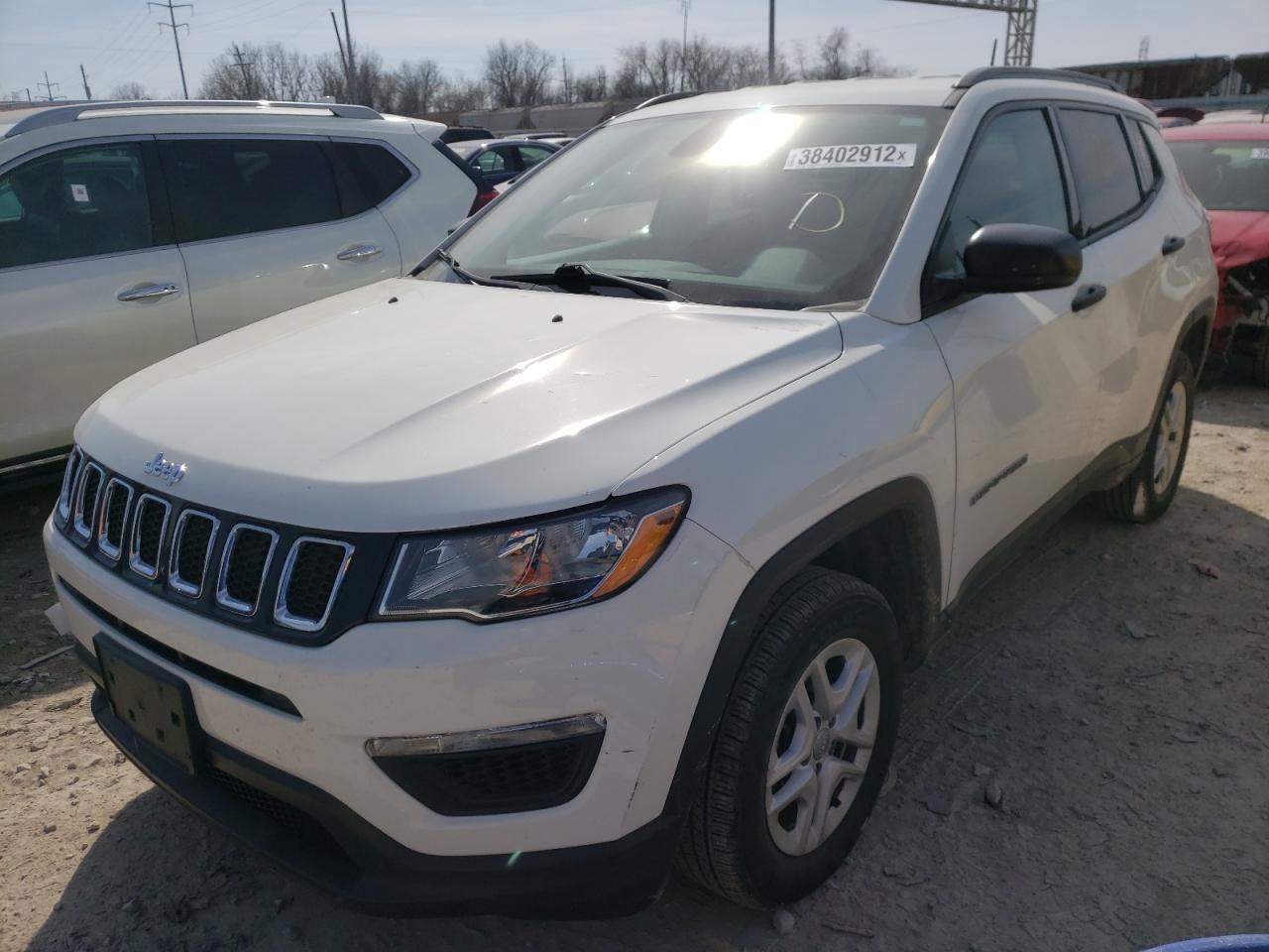 Photo 2 from auction – 2017 JEEP COMPASS SP with VIN 3C4NJDAB9HT631516