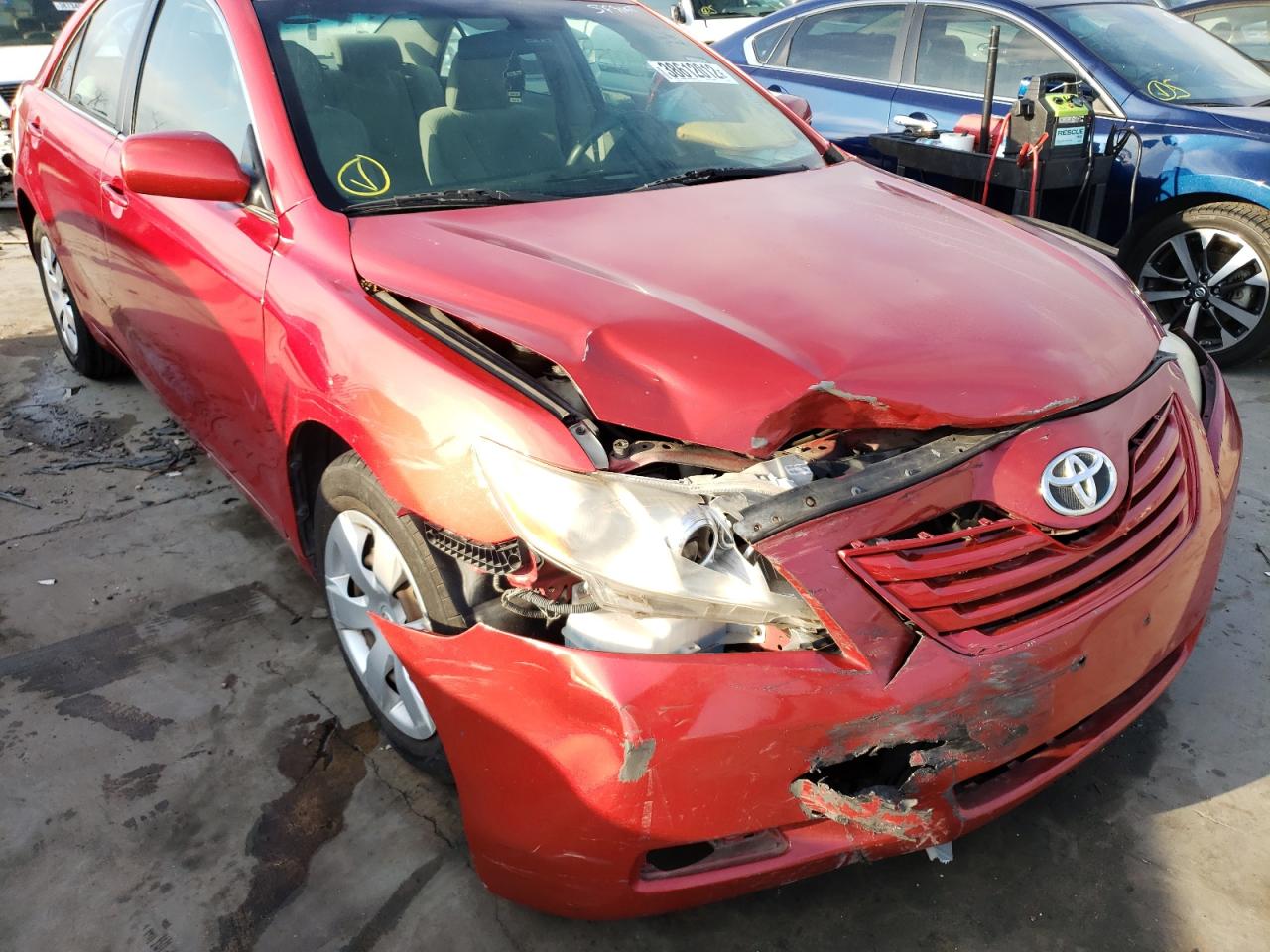Photo 9 from auction – 2007 TOYOTA CAMRY LE A with VIN 4T1BE46K87U044093
