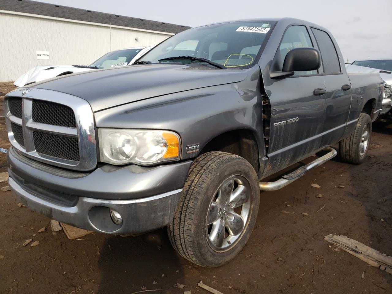 Photo 2 from auction – 2005 DODGE RAM 1500 S with VIN 1D7HU18D35S146933