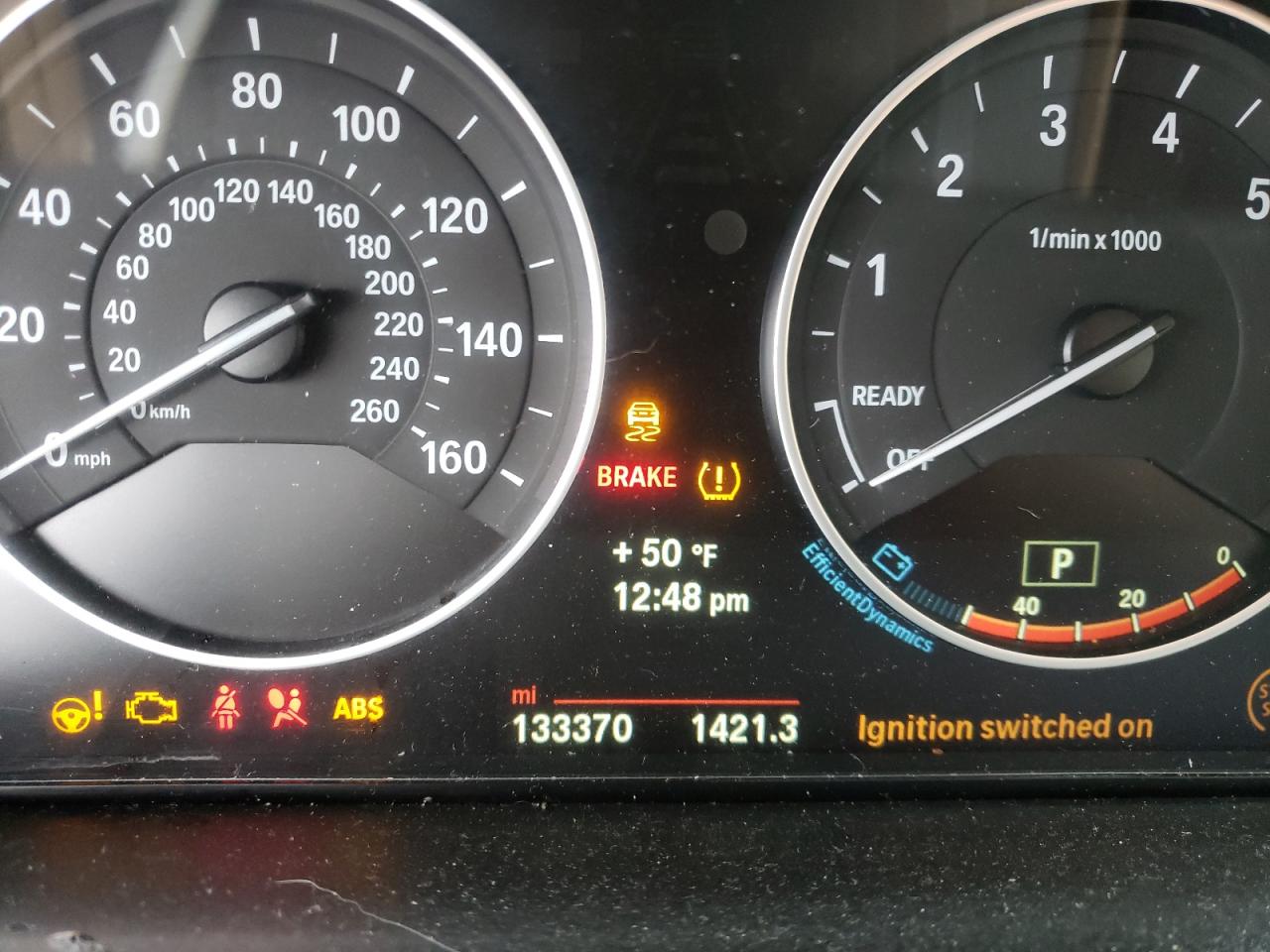 Photo 8 from auction – 2014 BMW 328 XI with VIN WBA3B3C59EJ979015