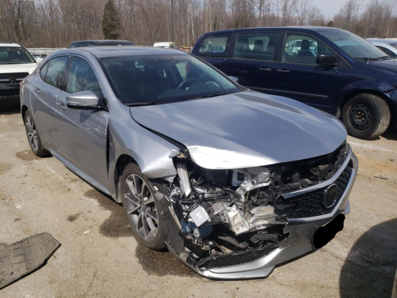 ACURA TLX TECH 2018 with VIN 19UUB2F54JA006861 - Photo from auction