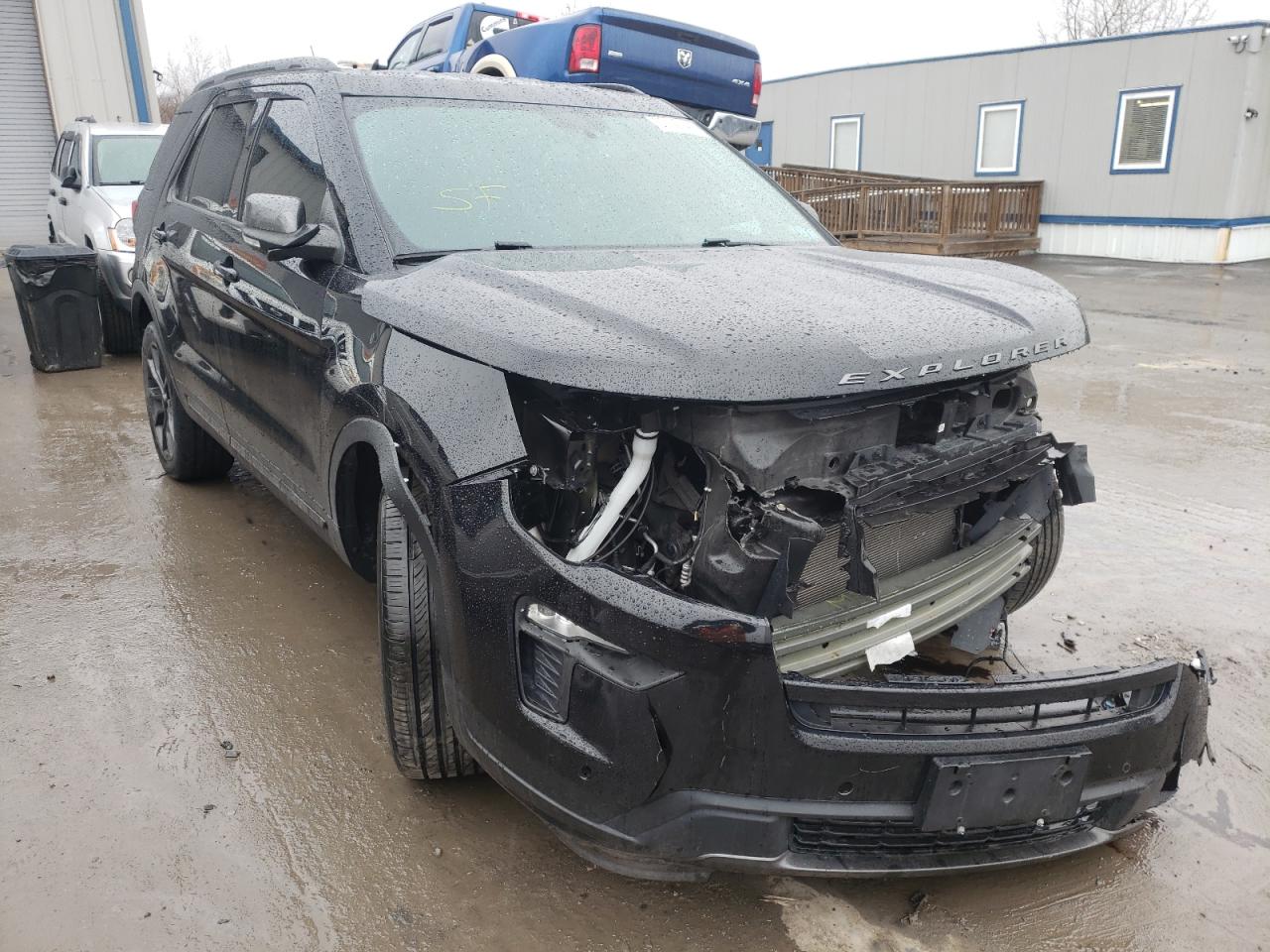 FORD EXPLORER X 2019 with VIN 1FM5K8D80KGA81800 - Photo from auction
