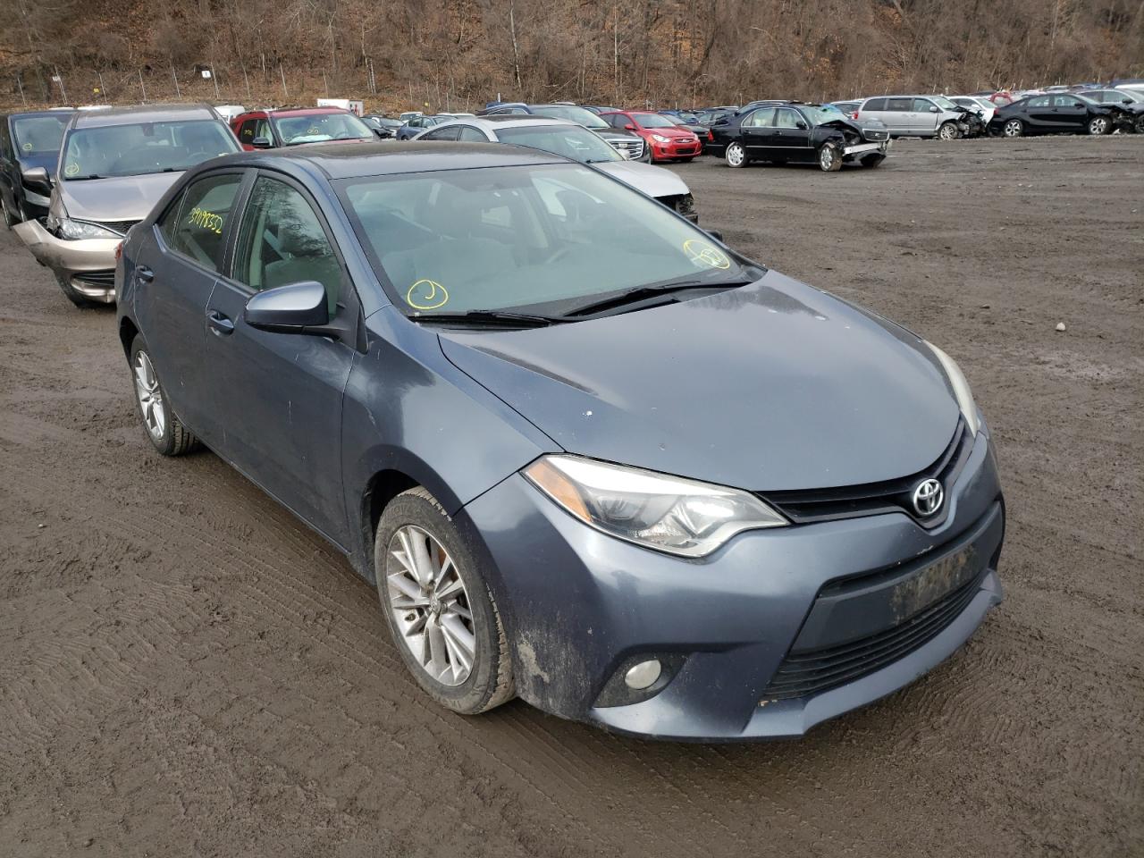 TOYOTA COROLLA L 2014 with VIN 2T1BURHE4EC034098 - Photo from auction