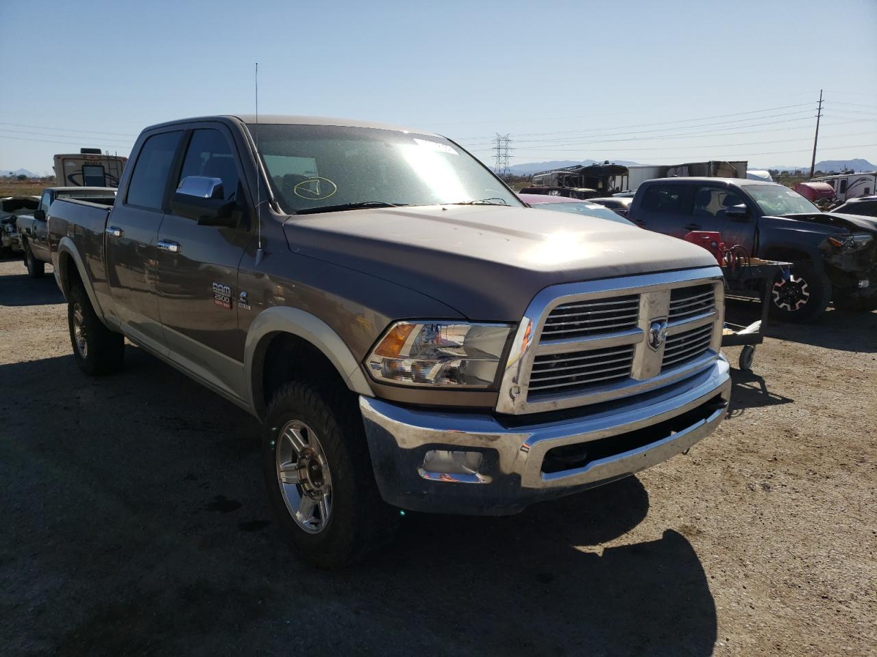 DODGE RAM 2500 2010 with VIN 3D7UT2CL1AG149854 - Photo from auction