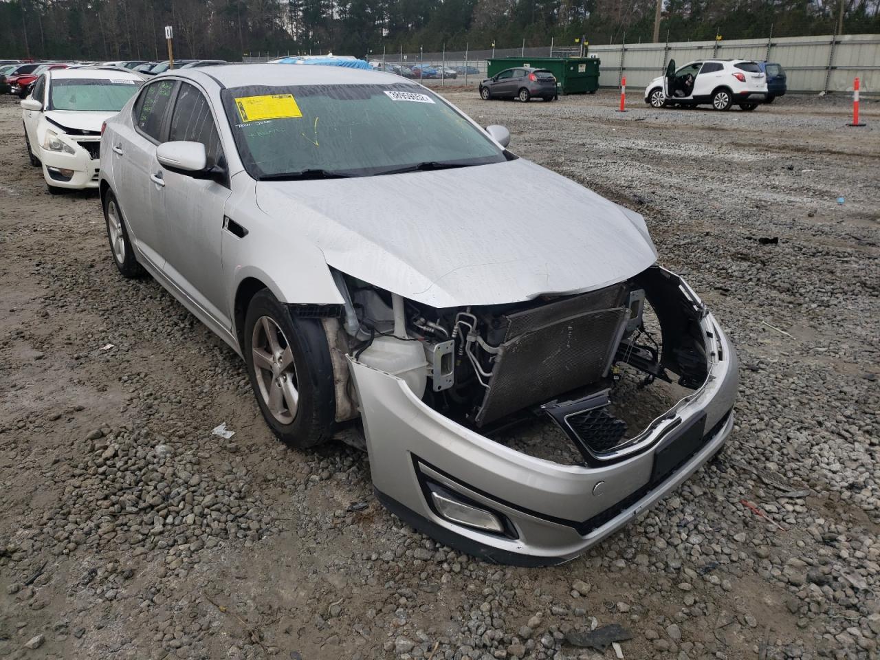 KIA OPTIMA LX 2014 مع رقم تعريف المركبة KNAGM4A7XE5518839 - صورة من المزاد