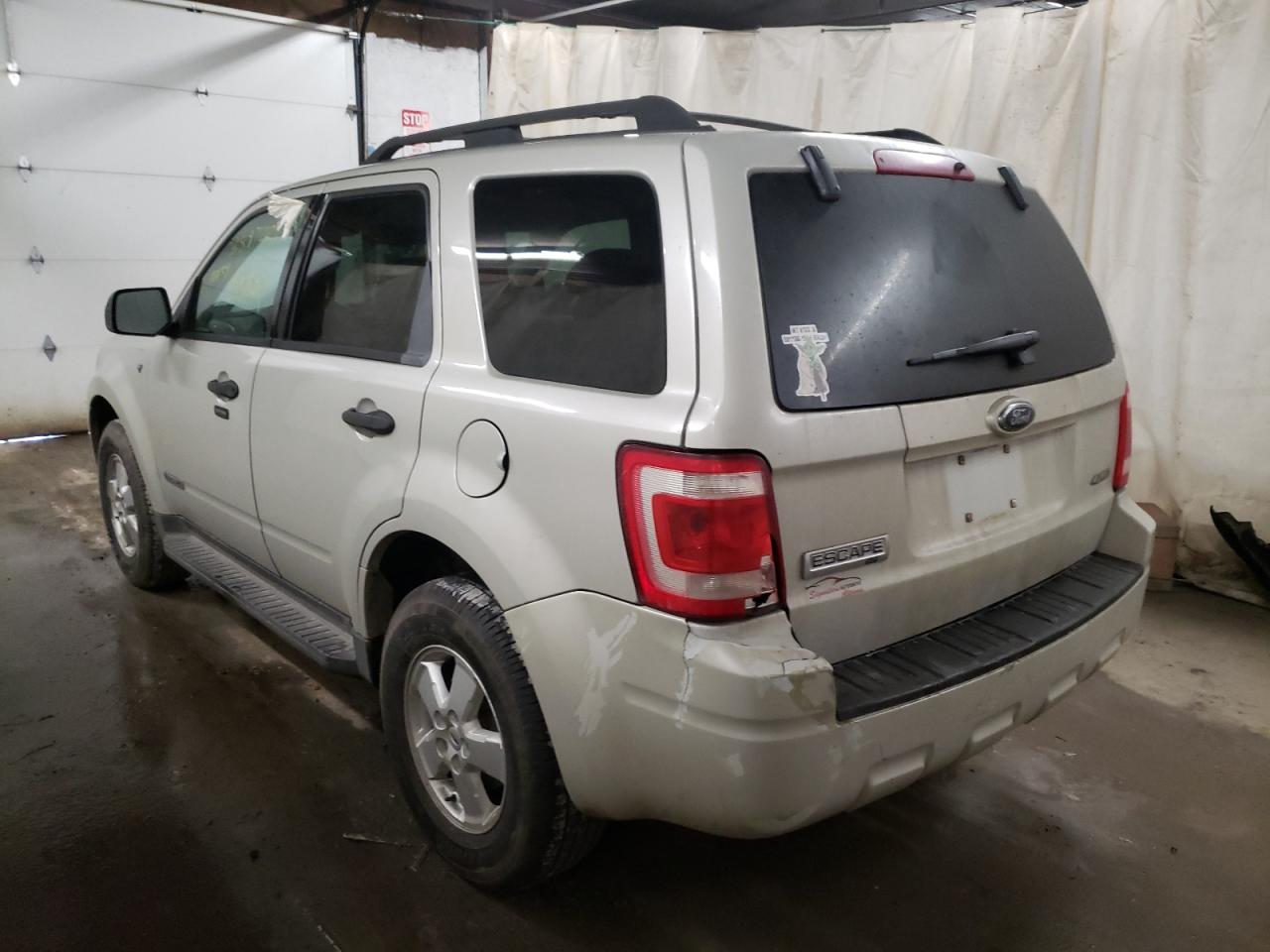 Photo 3 from auction – 2008 FORD ESCAPE XLT with VIN 1FMCU93118KD07876