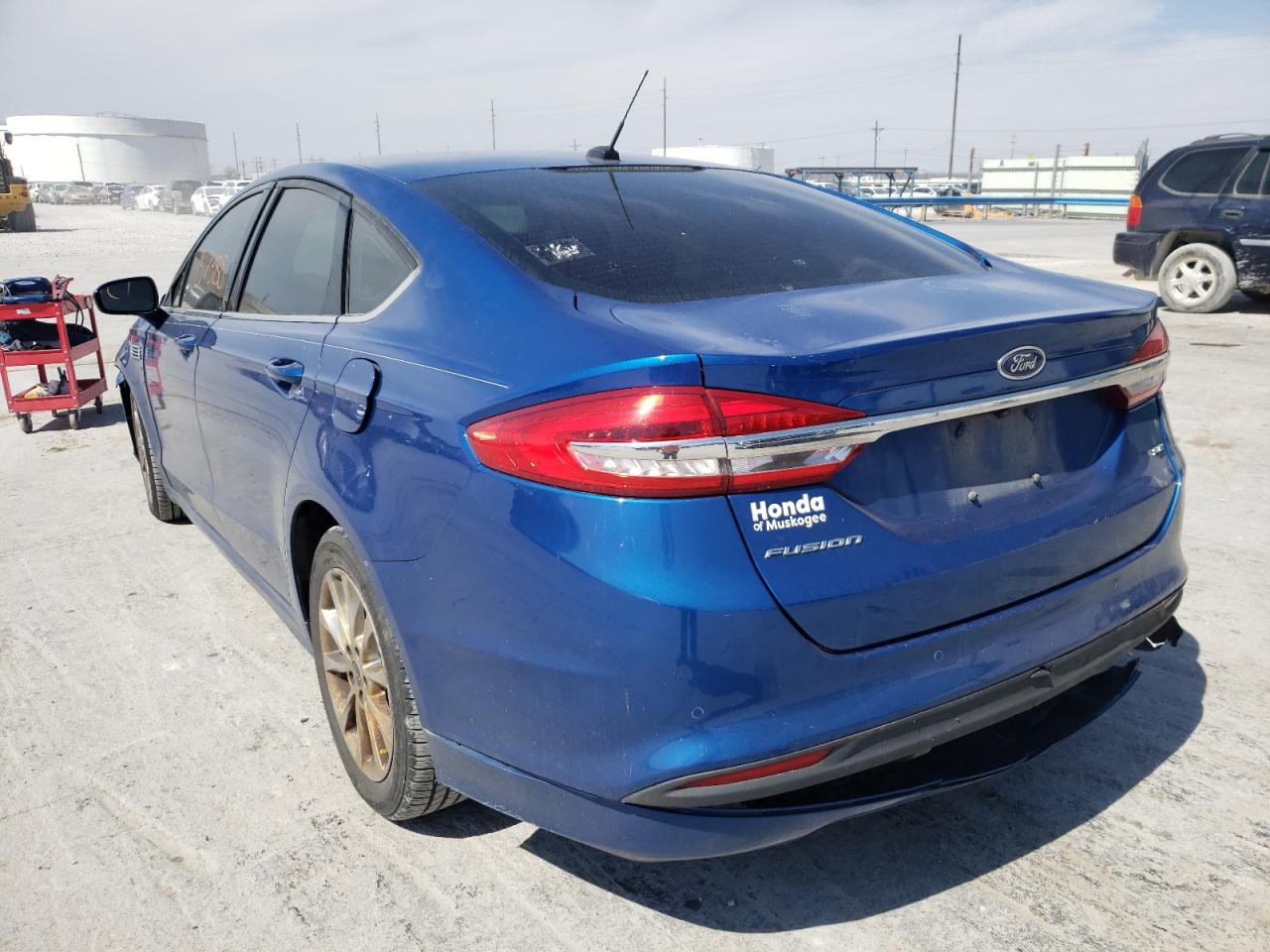 Photo 3 from auction – 2017 FORD FUSION with VIN 3FA6P0H71HR279564