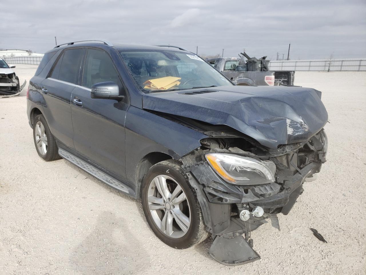 MERCEDES-BENZ ML 350 2014 with VIN 4JGDA5JB8EA325925 - Photo from auction