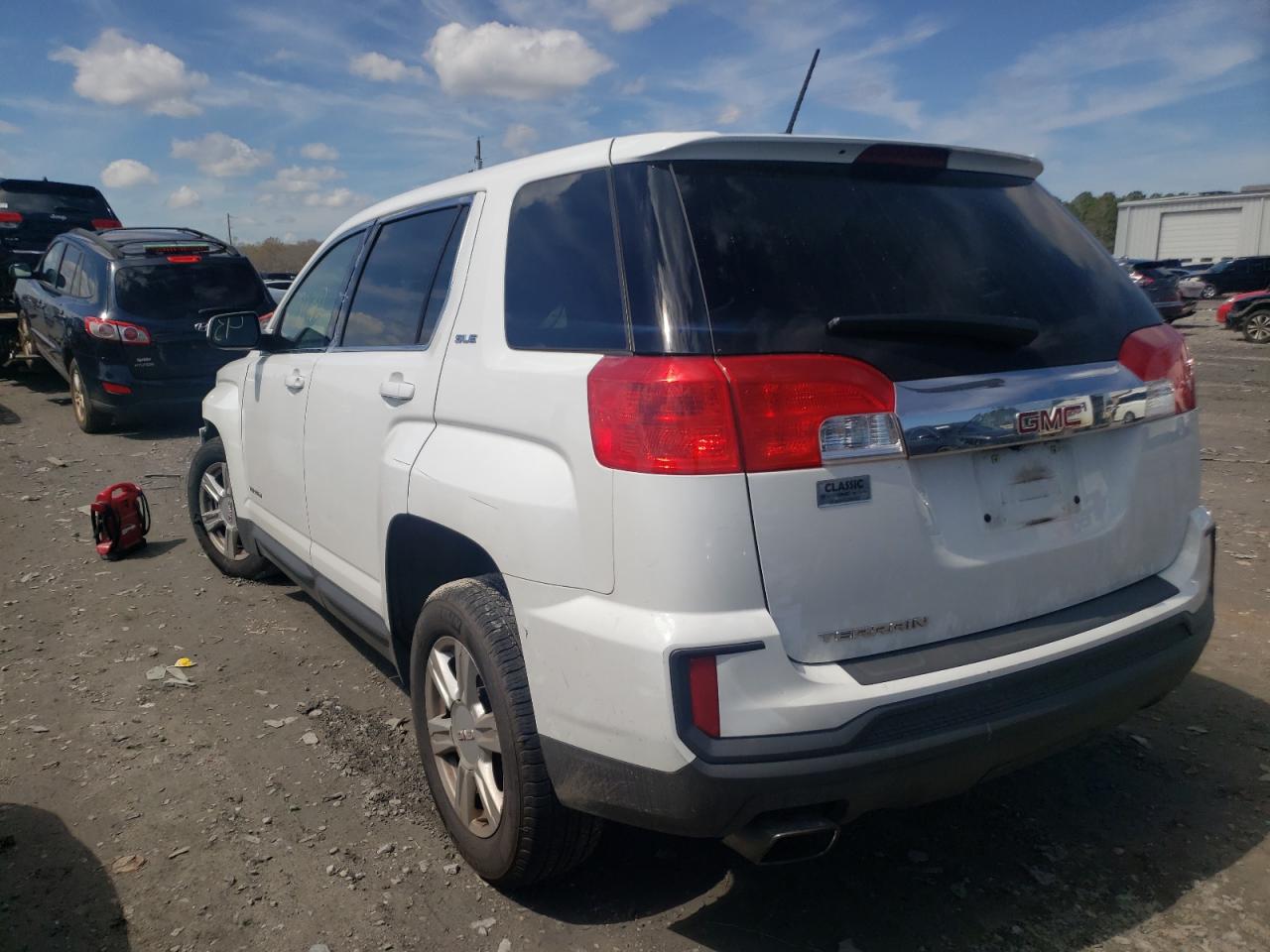 Photo 3 from auction – 2016 GMC TERRAIN SL with VIN 2GKALMEK7G6111504